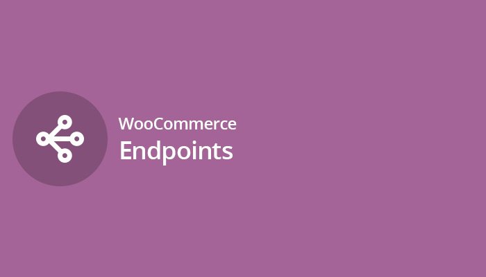 woocommerce endpoints aanpassen
