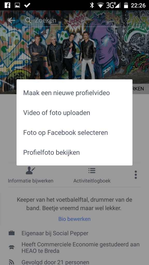 facebook profielvideo 2