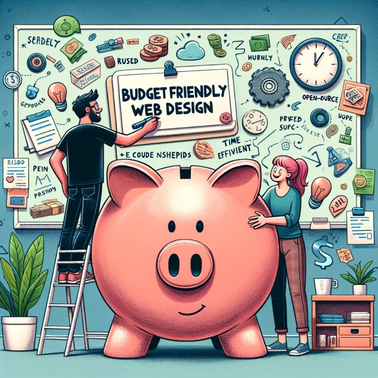 kosten besparen op een website