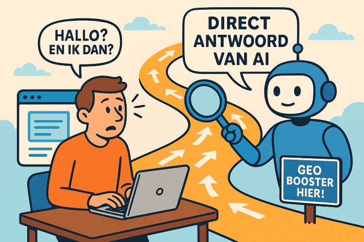 website wordt niet meer gevonden