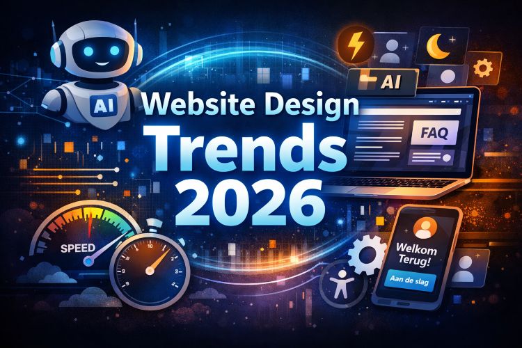 Websitedesign trends voor 2026