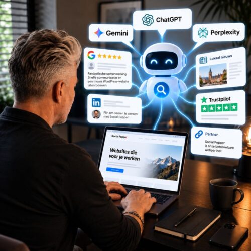 AI mond tot mond reclame Social Pepper