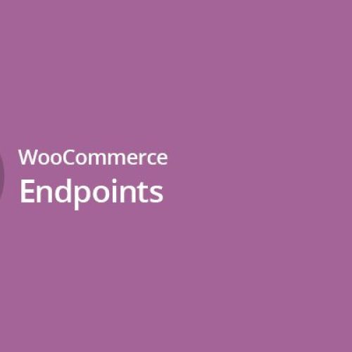woocommerce endpoints aanpassen